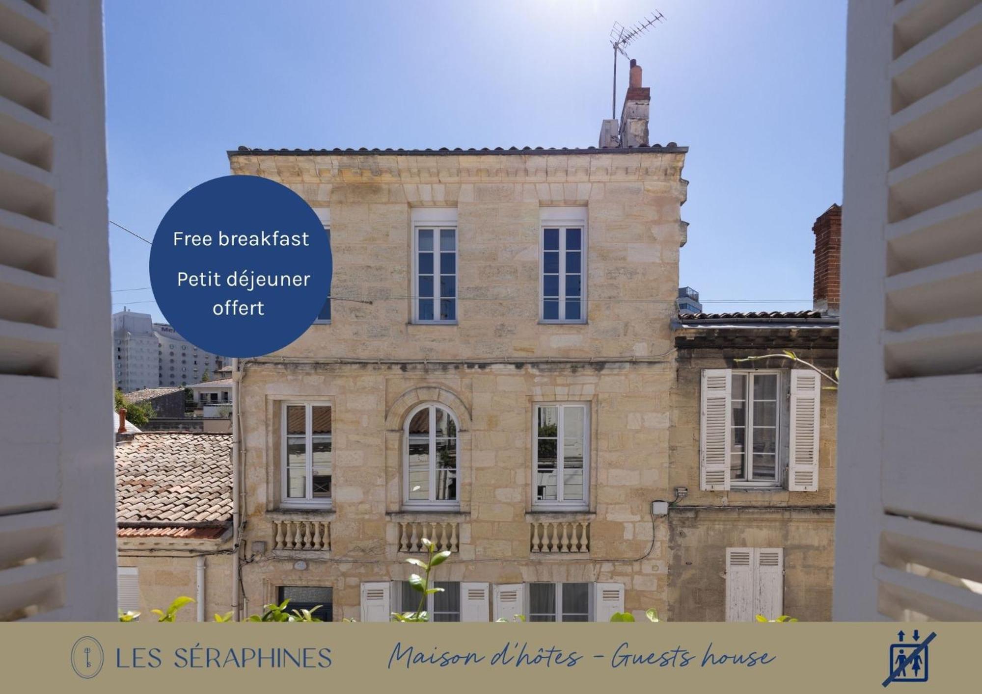 Les Seraphines - Chambres D'Hotes - Guests House Bordeaux Exteriér fotografie